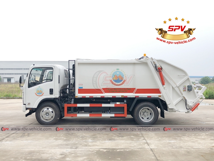 To Cape Verde - 2 units of Garbage Compctor Truck ISUZU - LS